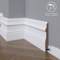 Плинтус МДФ 15-136-18 под покраску